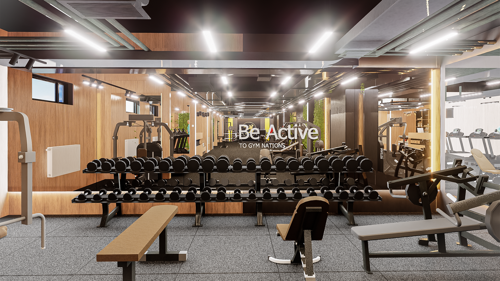 BERD GYM INTERIOR DESIGN